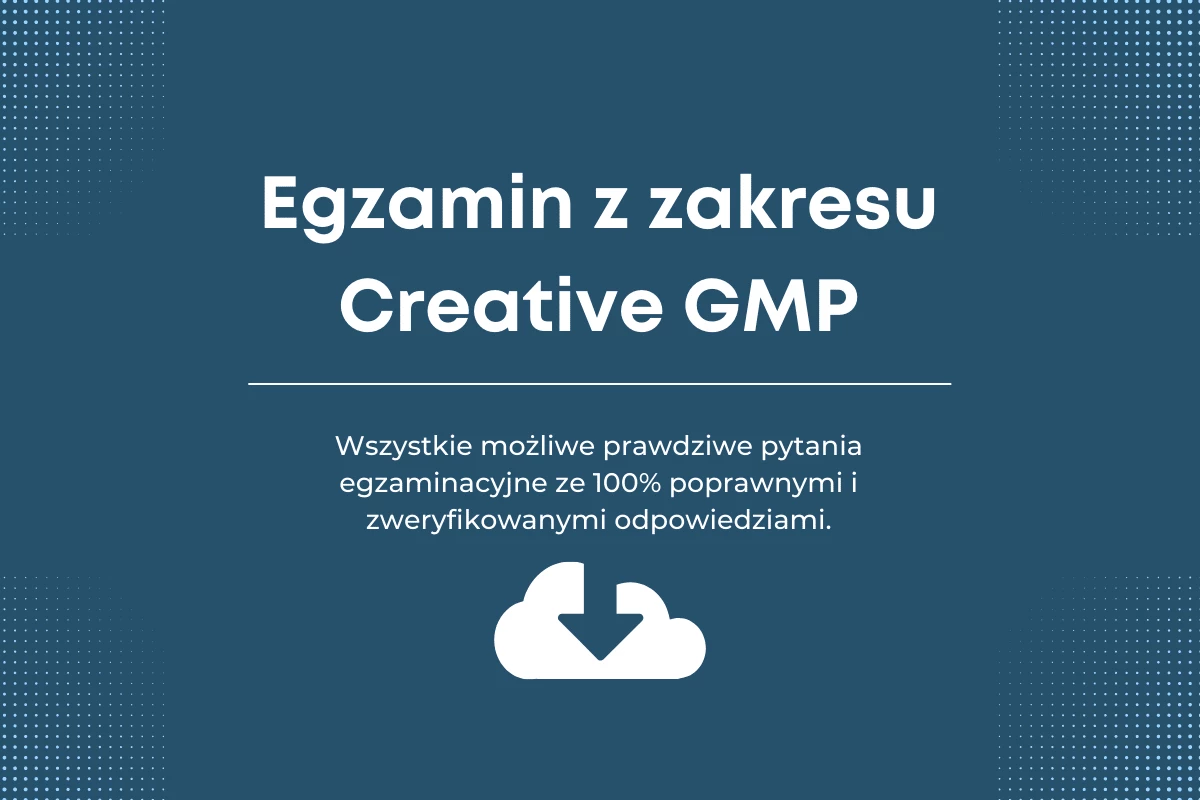 Odpowiedzi do testu certyfikacyjnego z zakresu Creative