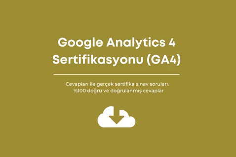 Google Analytics 4 sınav cevapları