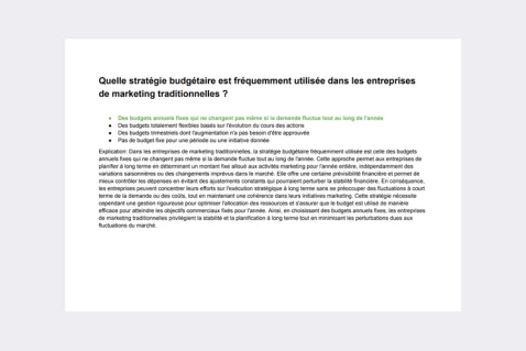 Réponses à l'Examen Annonces axées sur les performances et optimisées par l'IA de Google Ads file demo preview