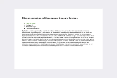 Réponses à l'Examen Annonces axées sur les performances et optimisées par l'IA de Google Ads preview