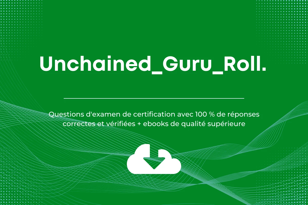 Offre spéciale Unchained Guru Roll