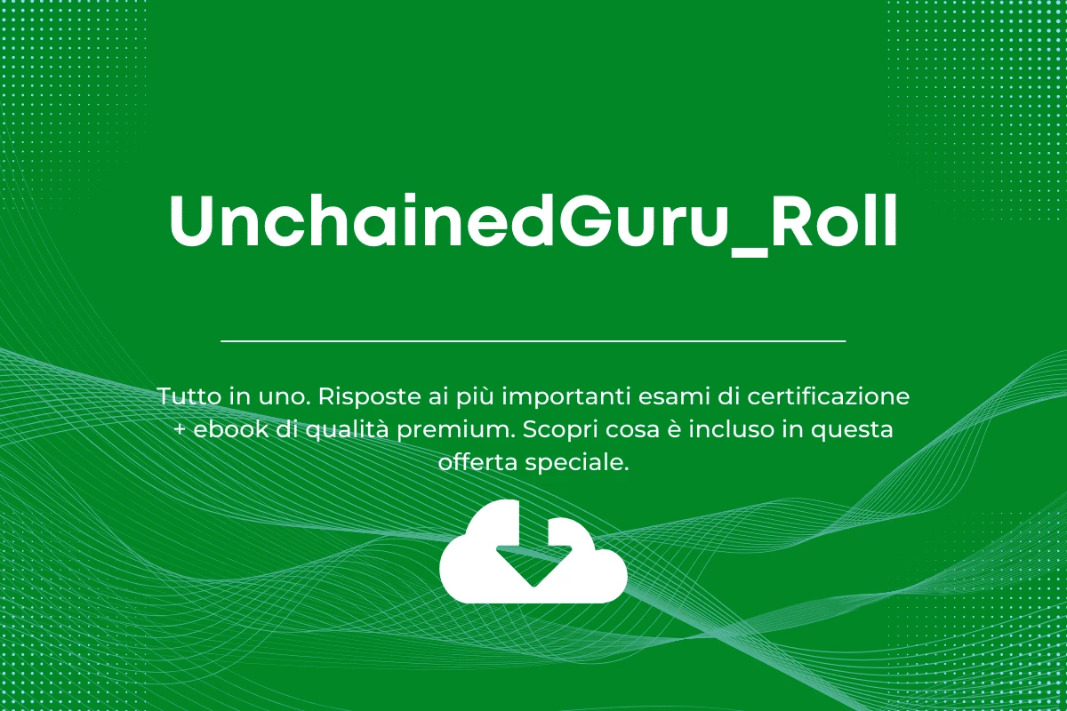 Offerta speciale UnchainedGuru_Roll