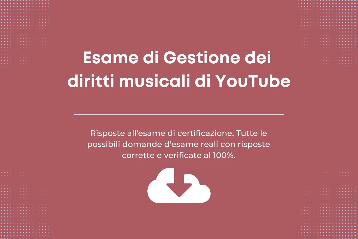 Gestione dei diritti musicali di YouTube